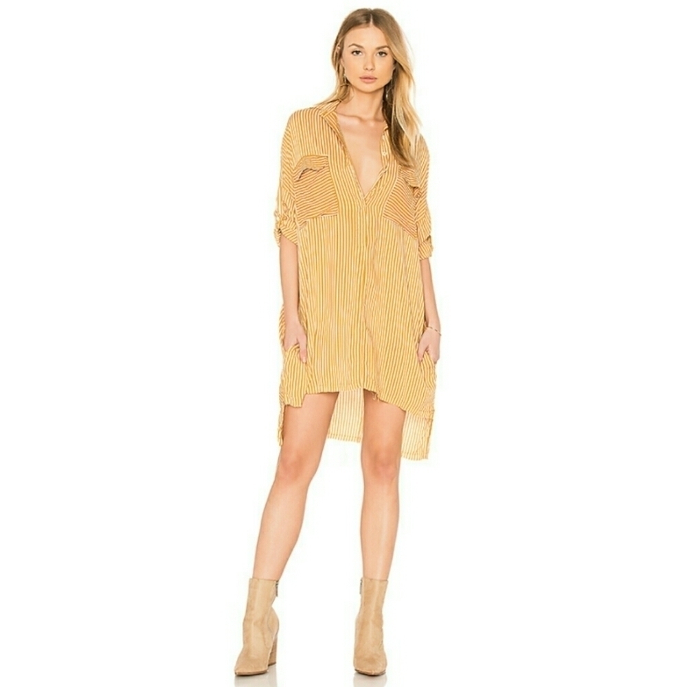 NWOT Faithfull the Brand Baia Shirt Dress